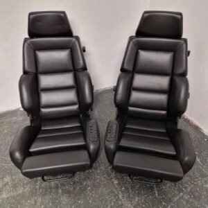 RECARO Classic Seats for Mercedes-Benz – Black Leather