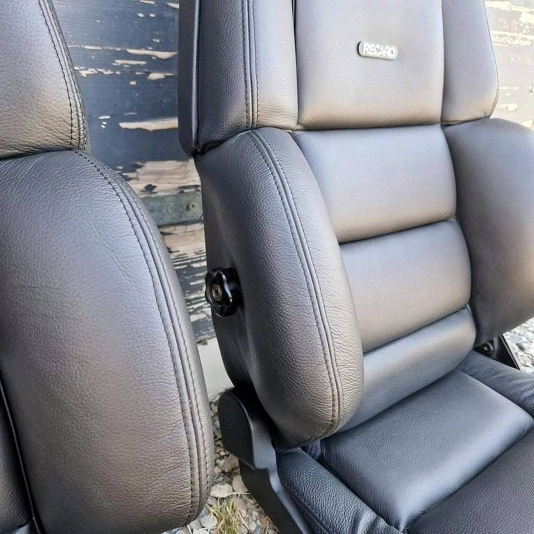 RECARO CSE Seats Pair – Black Leather - Image 2